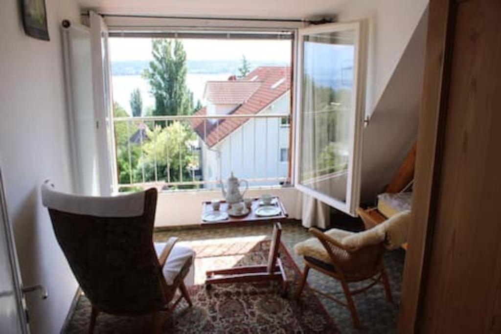 Erholung Mit Seesicht, Terrasse Und Garten Uberlingen Dış mekan fotoğraf